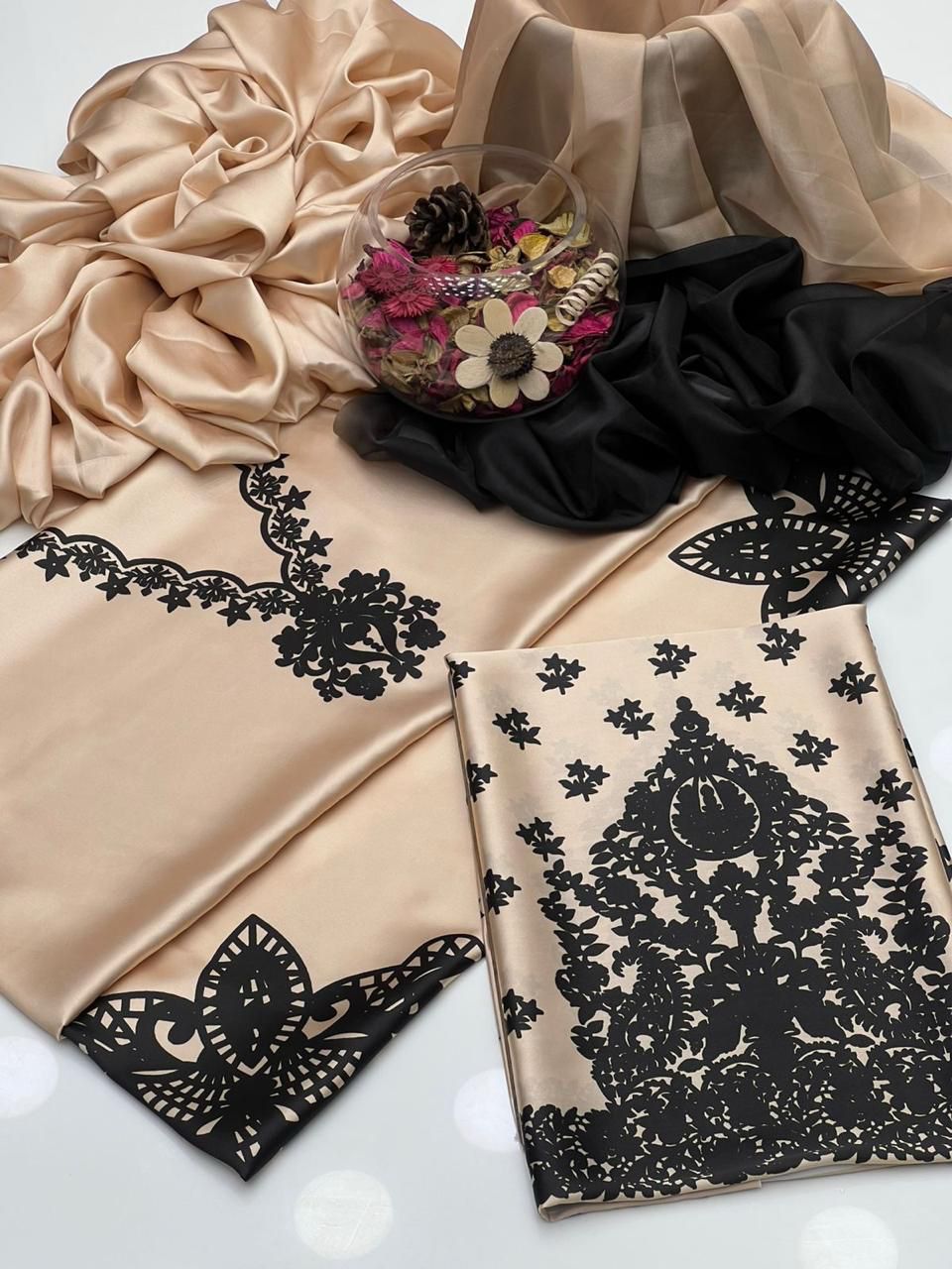 3 pc silk