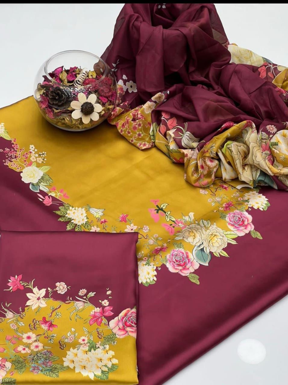 3 pc silk