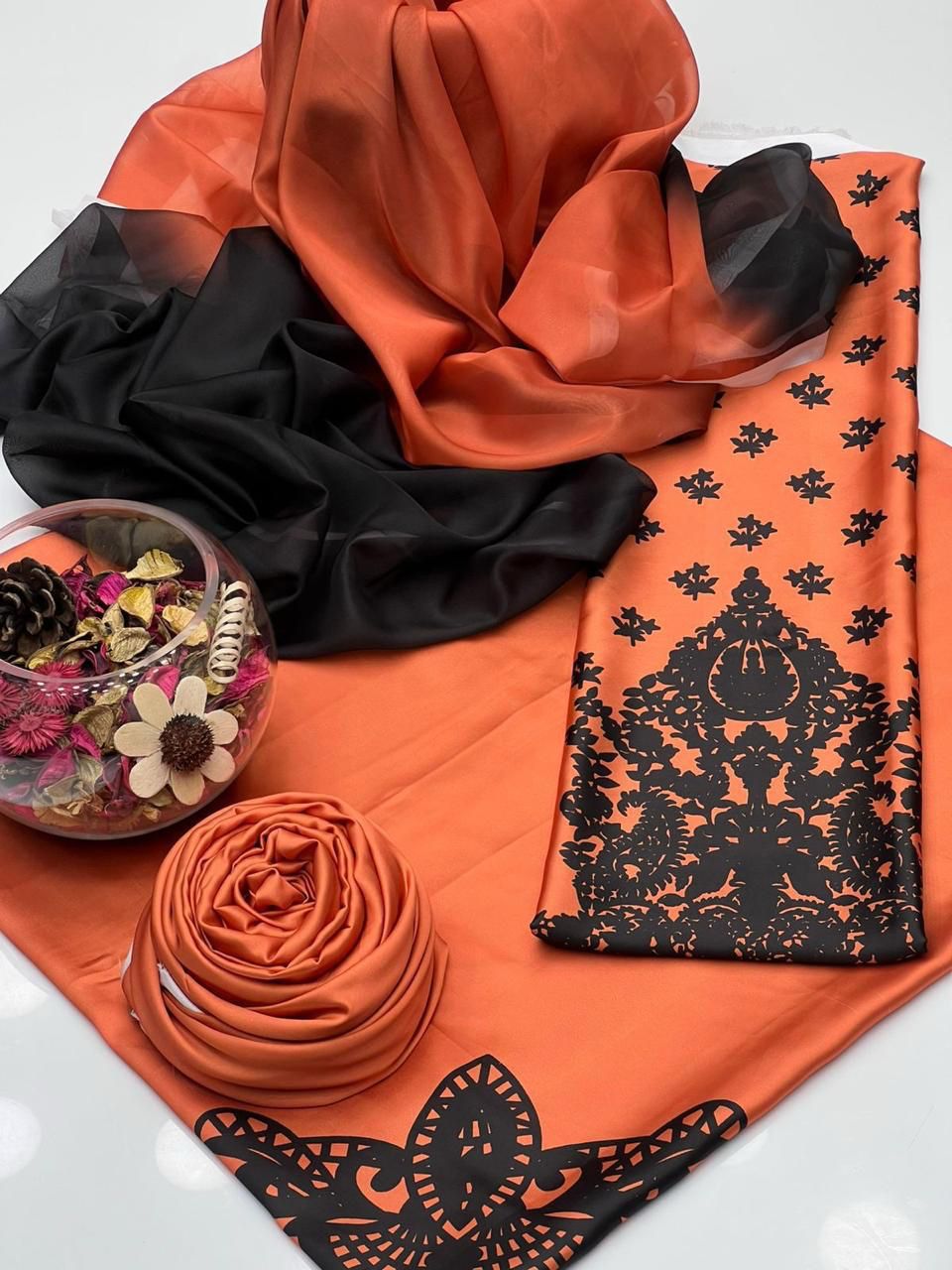 3 pc silk