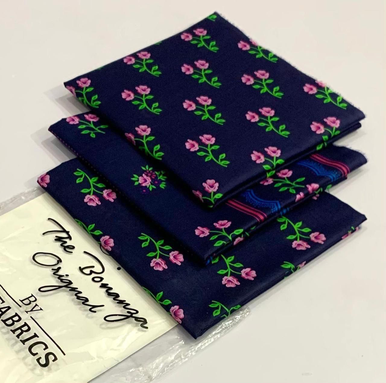 ✨printed lawn 3 piece unstitch suit ✨