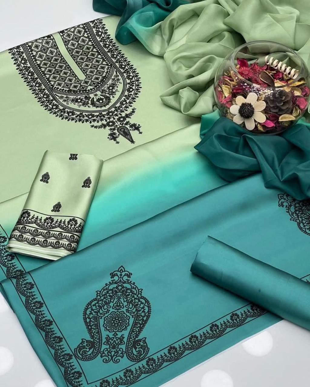 3 pc silk