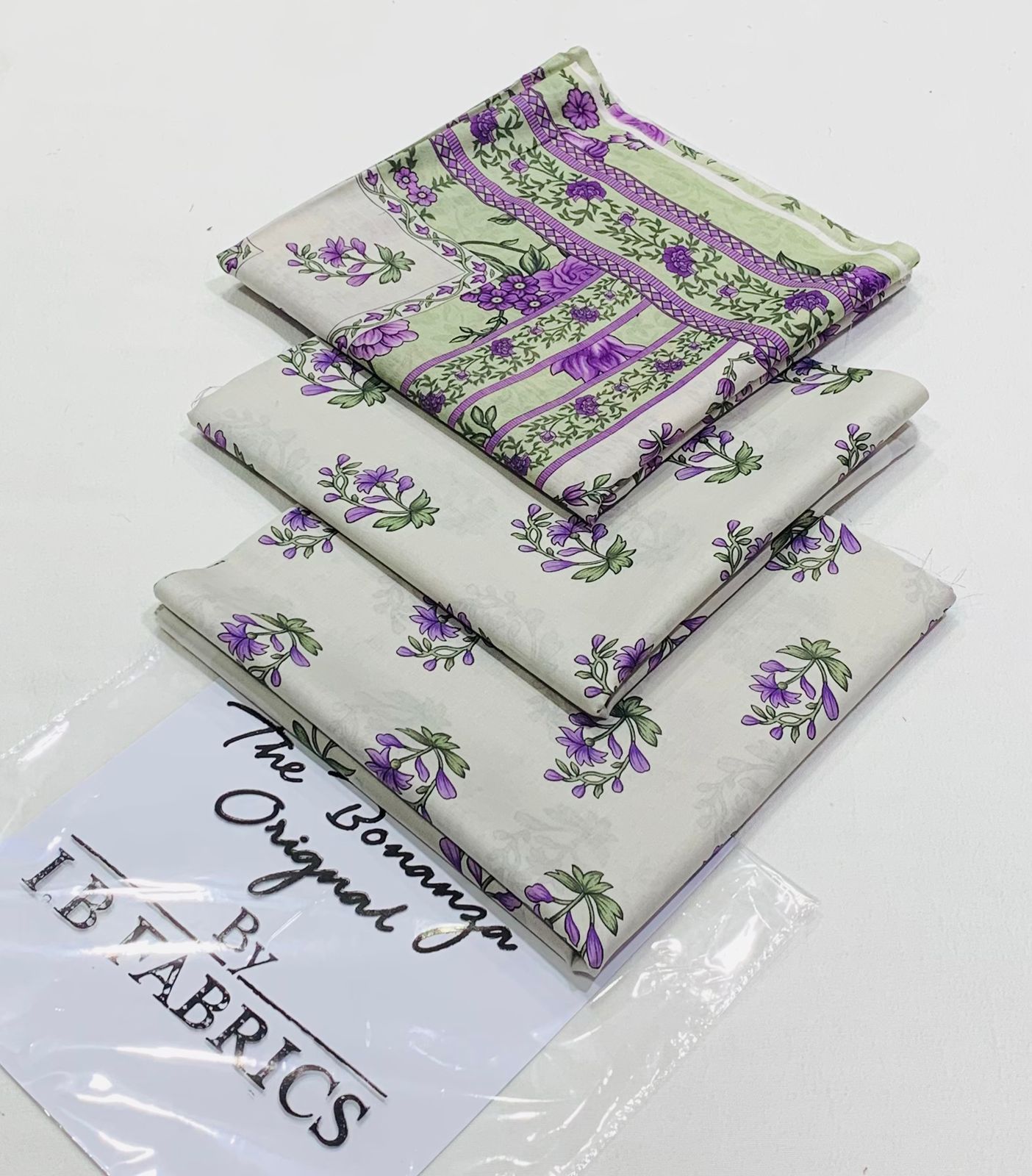 ✨printed lawn 3 piece unstitch suit ✨