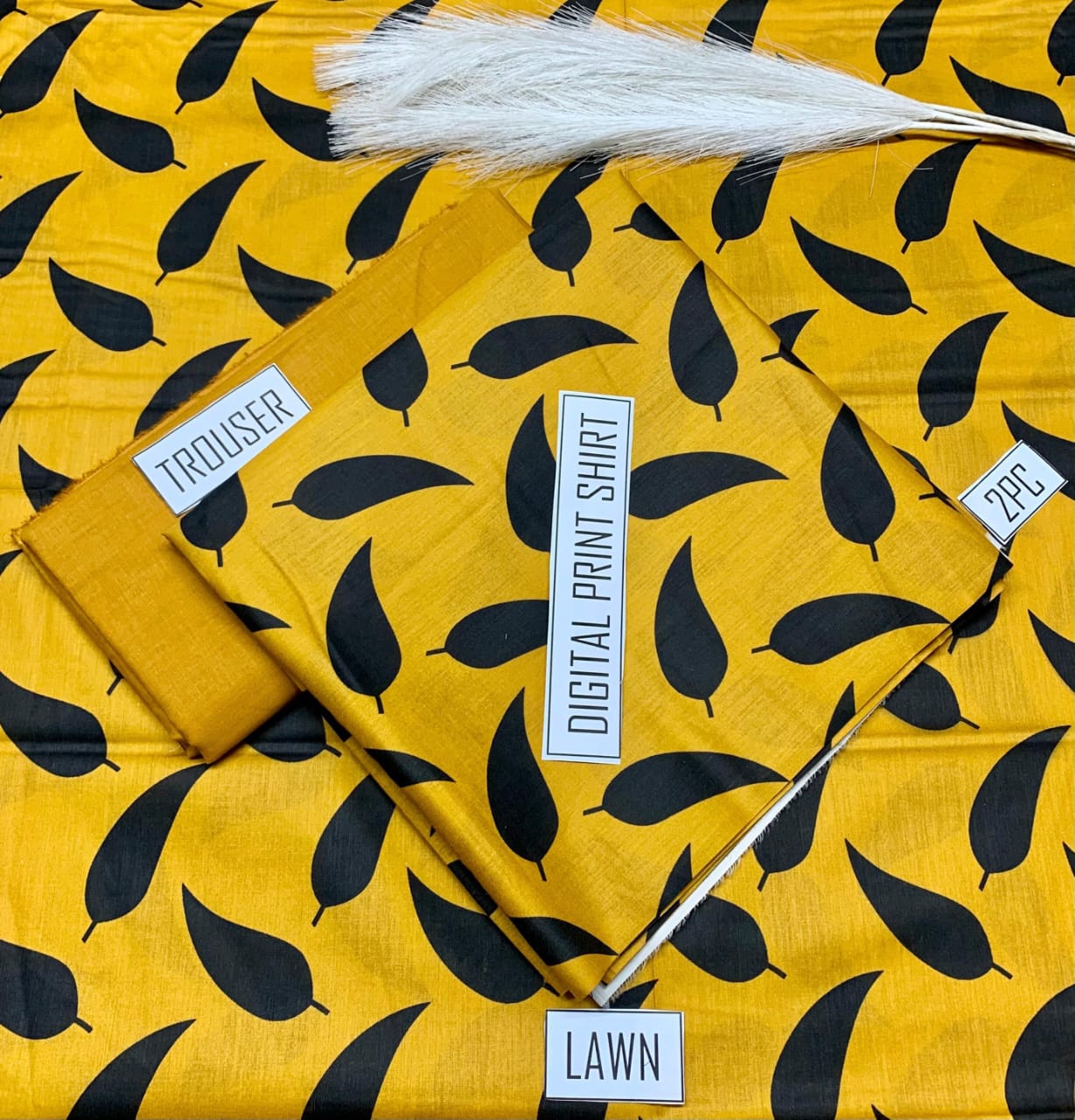 Printed lawn 2 piece unstitched suit